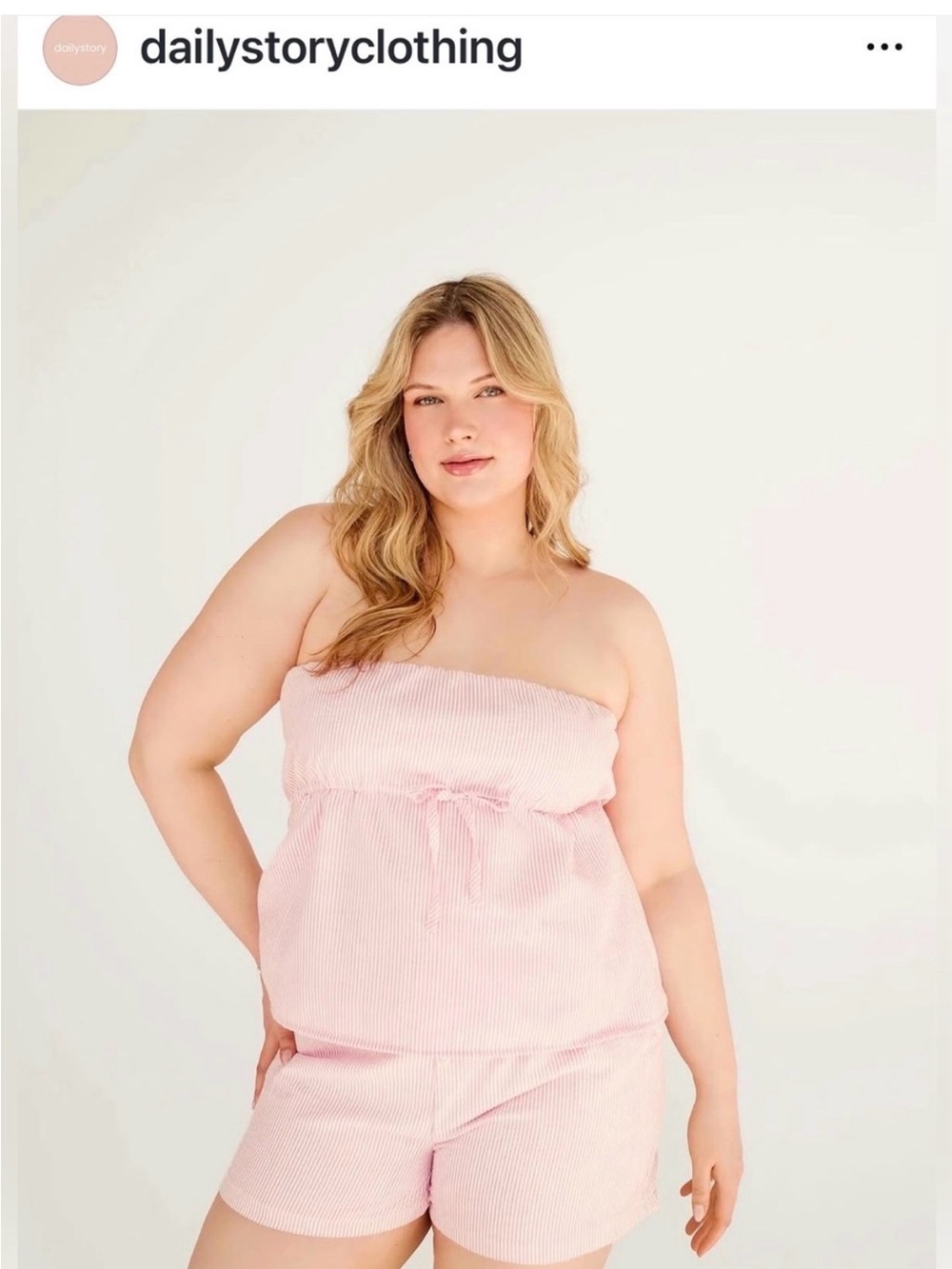 Pink boxer style shorts